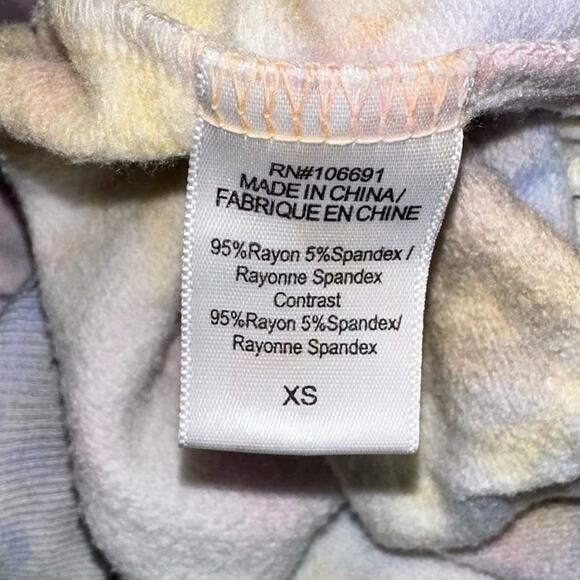 Young Fabulous & Broke Juliette Pastel Tie Dye Relaxed Pullover Size XS - Picture 7 of 12